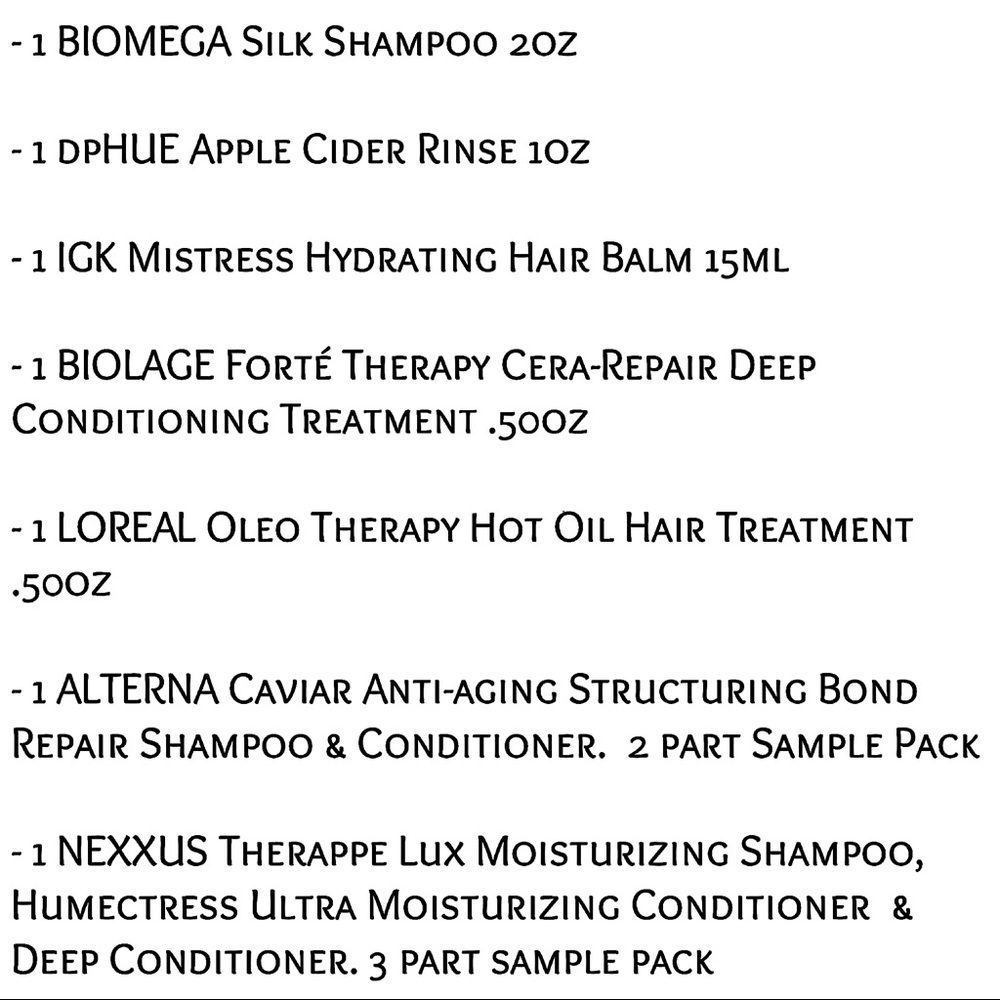 ⭐️3for$30! 🆕 7pc Haircare Bundle Set Brand New - Picture 6 of 9